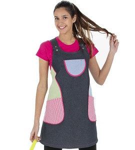 VESTITO DENIM COLORI