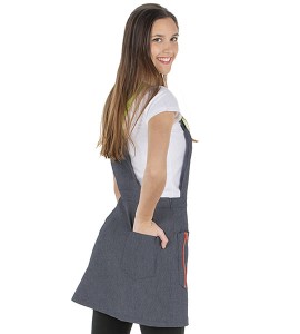 VESTITO DENIM CERNIERA