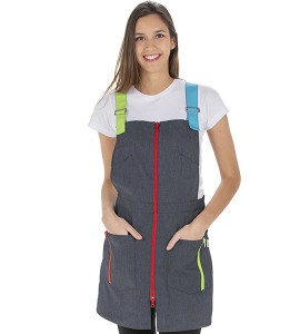 VESTITO DENIM CERNIERA