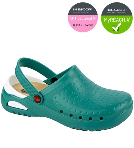 ZUECO ULTRA LIGERO EVA SOFT VERDE