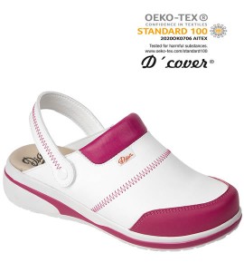 ZUECO PUNTA EN MICROFIBRA FUCSIA