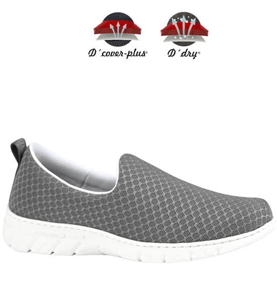 ZAPATILLA SIN COSTURAS UNISEX GRIS