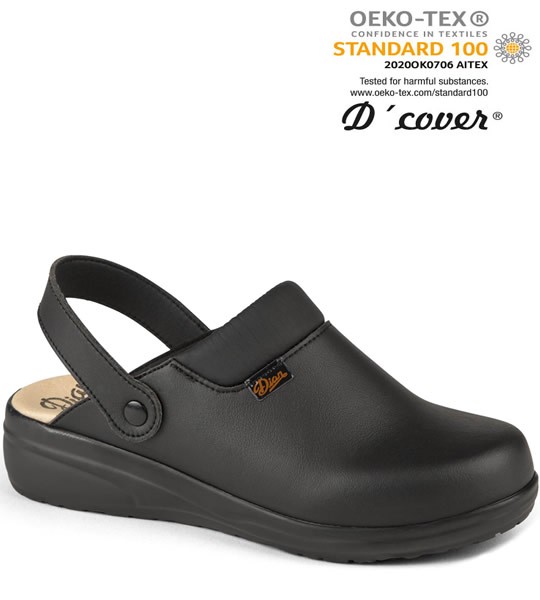 ZUECO MICROFIBRA LIGERO Y CÓMODO NEGRO