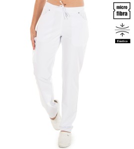 PANTALONI MICROFIBRA ELASTICI MULTITASCHE UNISEX 2