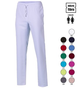 PANTALONI GOMMA + CORDONE MICROFIBRA. Abbigliamento in microfibra.