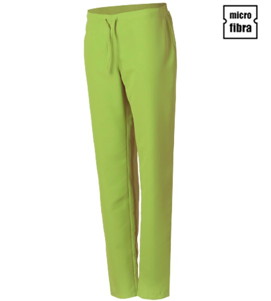 PANTALONI DONNA MICROFIBRA GOMMA MEZA VITA
