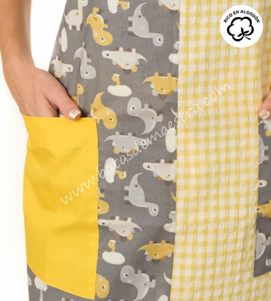 GREMBIULE INSEGNANTE DINOSAURO