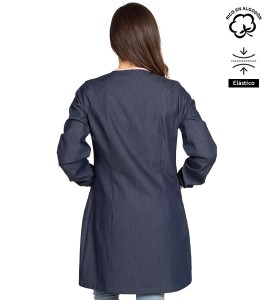 CAMICE MAESTRA DENIM KOALA. Grembiuli, camici e vestito da insegnante 2