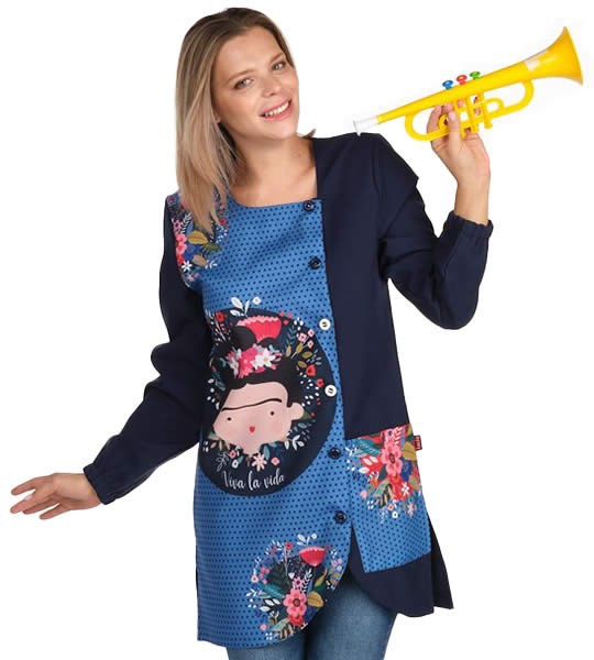 BATA MAESTRA VIVA LA VIDA AZUL