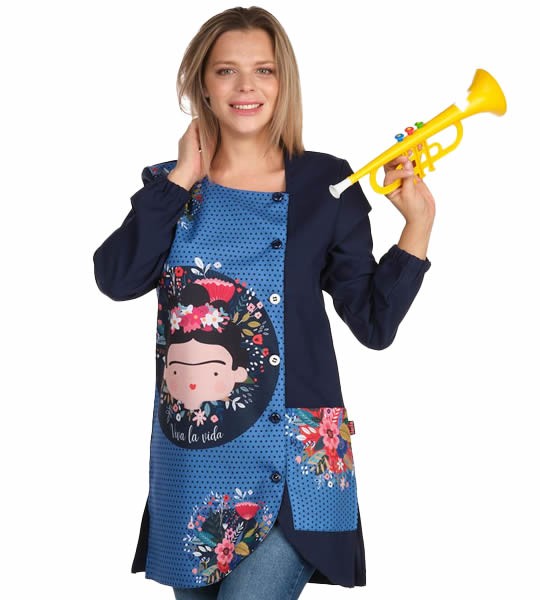 BATA MAESTRA VIVA LA VIDA AZUL