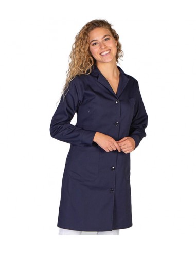 BATA LARGA CON BOTONES