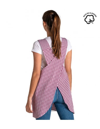 ESTOLA A CUADROS ESPALDA CRUZADA