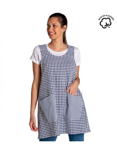 ESTOLA A CUADROS ESPALDA CRUZADA