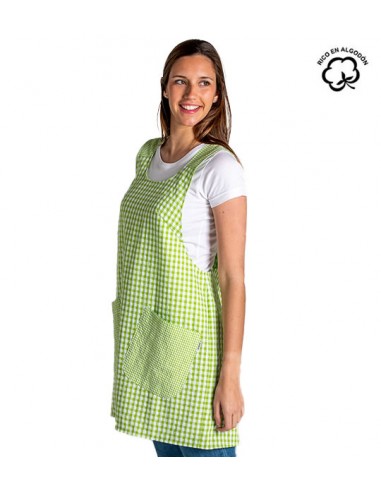 ESTOLA A CUADROS ESPALDA CRUZADA