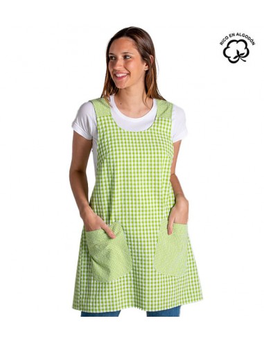 ESTOLA A CUADROS ESPALDA CRUZADA