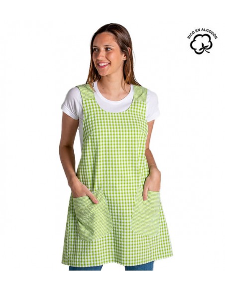 ESTOLA A CUADROS ESPALDA CRUZADA