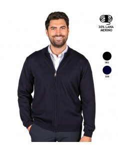 CARDIGAN DA UOMO IN MAGLIA FINE CERNIERA