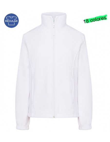 FORRO POLAR CREMALLERA ENTERA MUJER. Uniformes para maestras