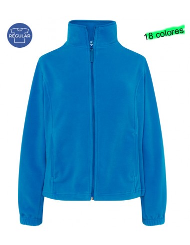 FORRO POLAR CREMALLERA ENTERA MUJER