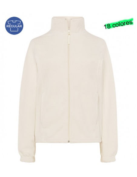 FORRO POLAR CREMALLERA ENTERA MUJER