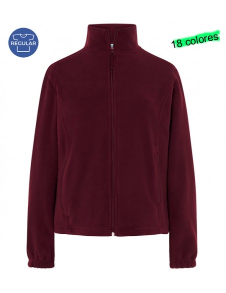 PILE MONTAGNA DONNA CERNIERA COMPLETA