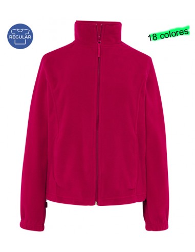 FORRO POLAR CREMALLERA ENTERA MUJER
