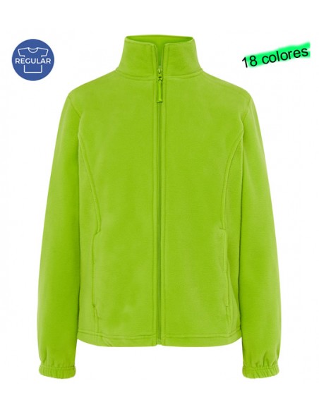 FORRO POLAR CREMALLERA ENTERA MUJER