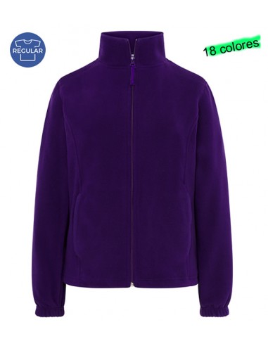 FORRO POLAR CREMALLERA ENTERA MUJER. Uniformes para maestras