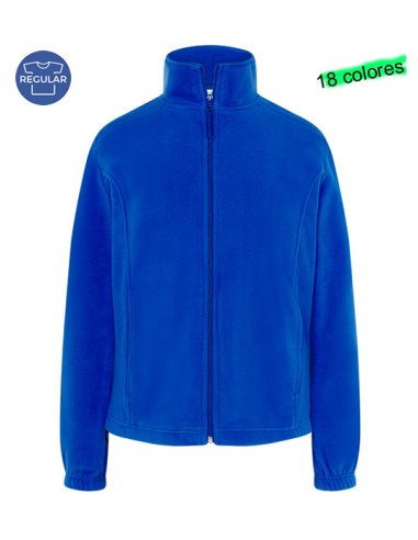 FORRO POLAR CREMALLERA ENTERA MUJER