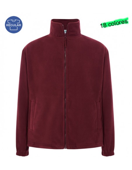 FORRO POLAR CREMALLERA ENTERA HOMBRE
