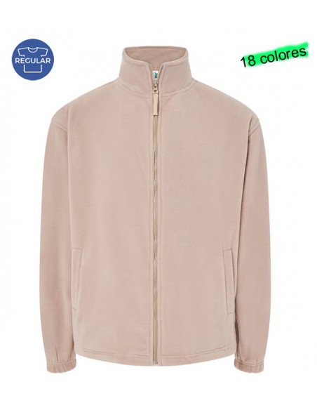 FORRO POLAR CREMALLERA ENTERA HOMBRE