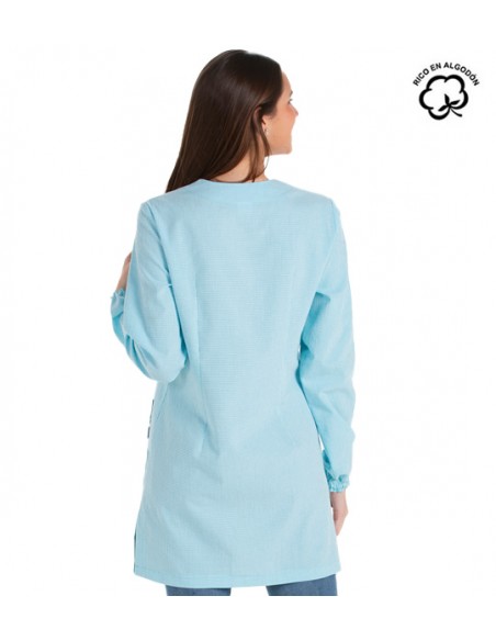 CAMICE MAESTRA TURCHESE