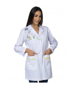 BATA MAESTRA BLANCA DIBUJOS