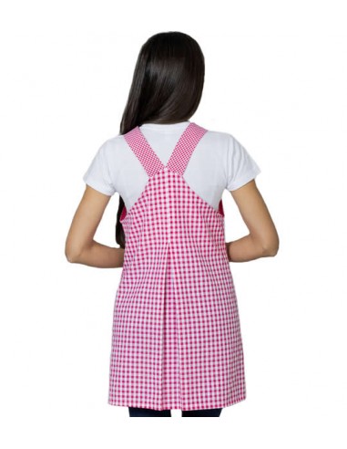 VESTITO MAESTRA VICHY ROSA