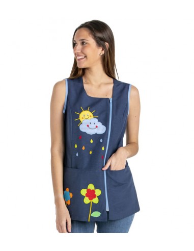 CAMICE SENZA MANICHE SOLE E NUVOLA
