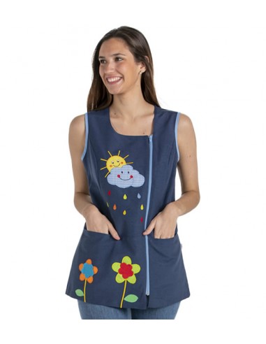 CAMICE SENZA MANICHE SOLE E NUVOLA