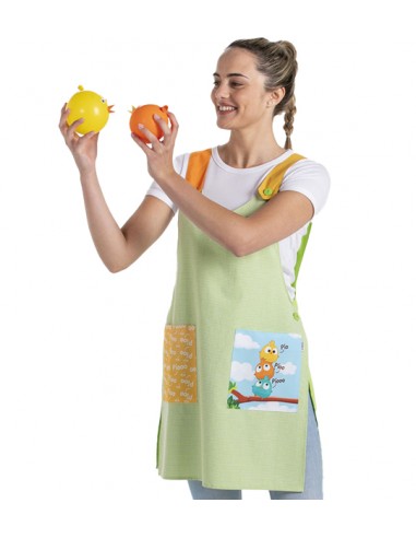 ESTOLA MAESTRA PIO PIO. Estolas, pichis y batas de maestra