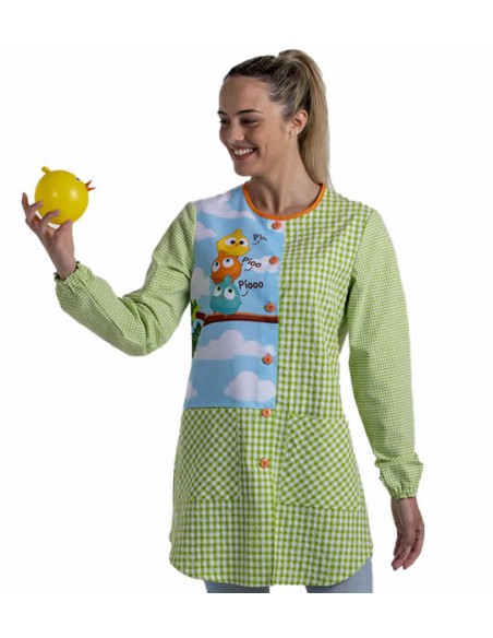 BATA MAESTRA PIO PIO. Estolas, pichis y batas para maestra