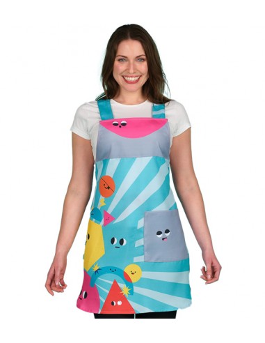 ESTOLA MAESTRA GEOMÉTRICOS GRIS