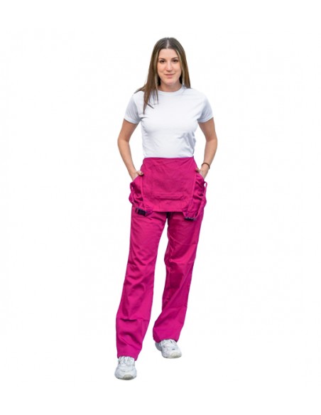 PANTALÓN CON PETO MAESTRA. Estolas y batas para maestras