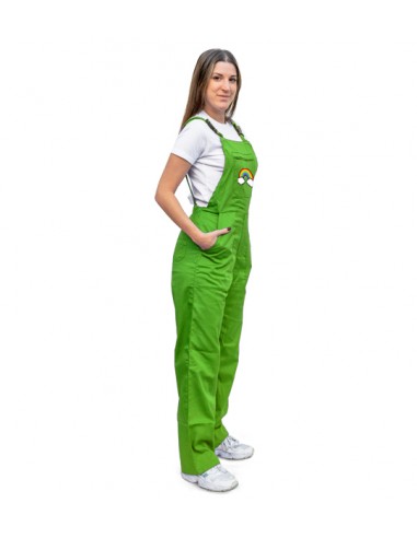 PANTALÓN CON PETO MAESTRA. Estolas y batas para maestras