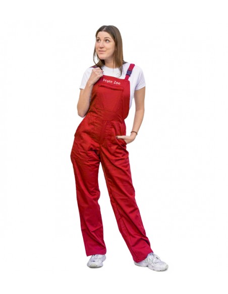 PANTALÓN CON PETO MAESTRA. Estolas y batas para maestras