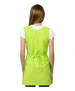 GREMBIULE MAESTRA FARFALLE PISTACCHIO. REGALO MAESTRA 2