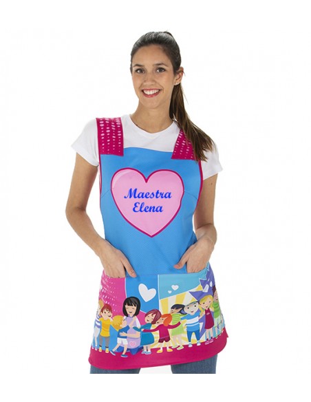 ESTOLA MAESTRA AMISTAD BORDADO. REGALO MAESTRA
