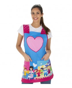 GREMBIULE MAESTRA AMICIZIA VINILO. REGALO MAESTRA 2