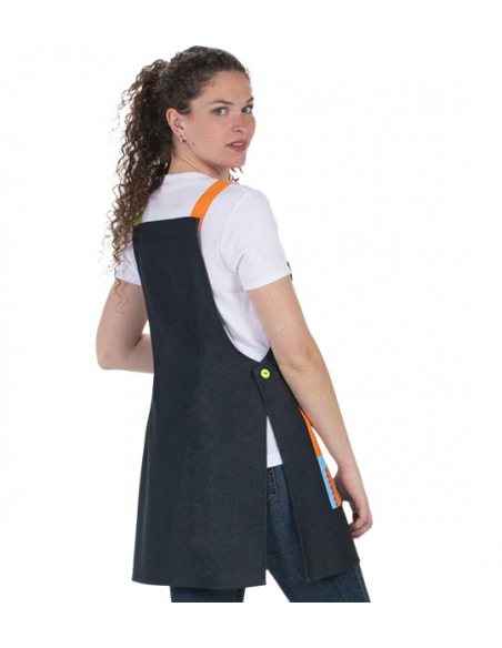 GREMBIULE MAESTRA DENIM DINOSAURO. Grembiuli per insegnanti