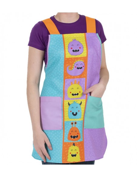 ESTOLA MAESTRA MONSTRUOS. Estolas, Pichis y batas de maestra