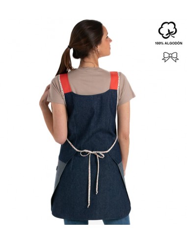 GREMBIULE TEXANO FIORI. Grembiule, scamiciato e camici per insegnanti