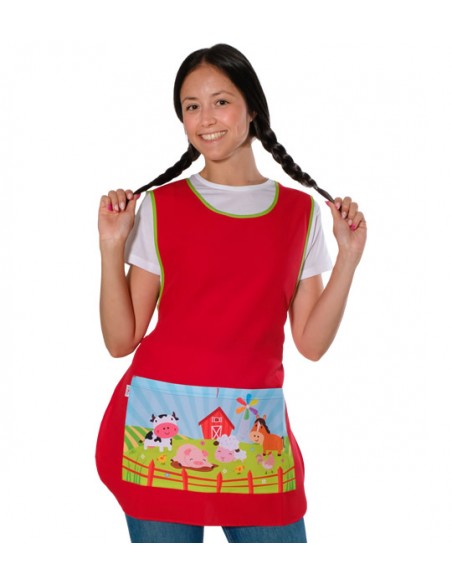 GREMBIULE MAESTRA ANIMALI FATTORIA