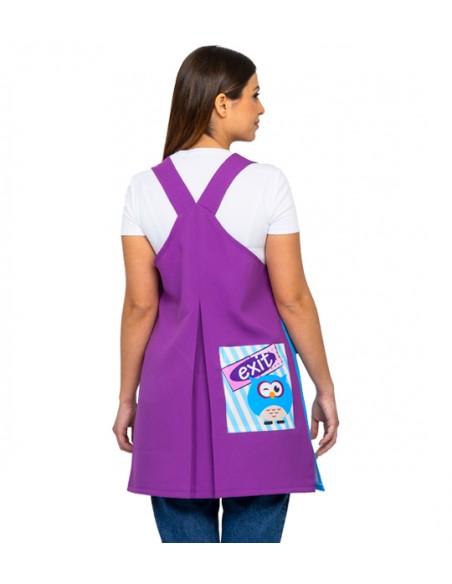 VESTITO MAESTRA CAMPANA. Vestito da insegnante divertente e colorato